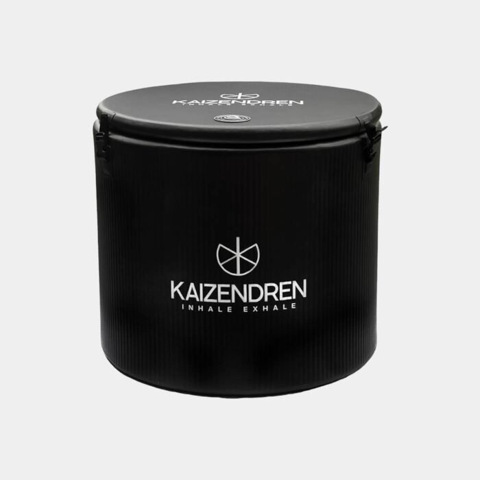 Ice Bath, Portable, With Thermo Lid And Cover, 400 L, Black, Kaizendren Ice Pro - Afbeelding 1