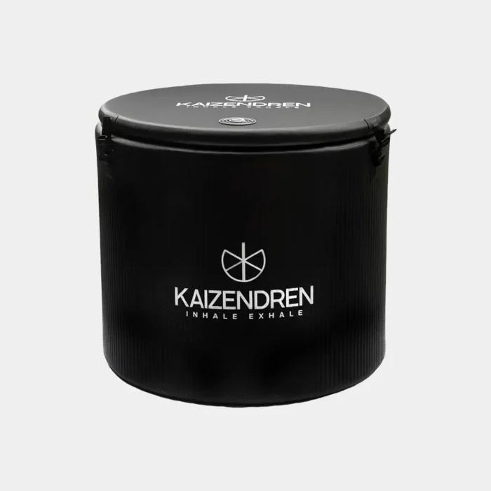 Ice Bath And Ice Chiller, Portable, With Thermo Lid And Cover, 400 L, Black, Kaizendren Ice Pro - Afbeelding 2