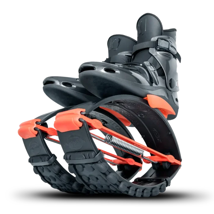 Jumping Shoes, Jump Boots, Kangoo Jumps, Black Orange, KJ PRO7 - Afbeelding 1